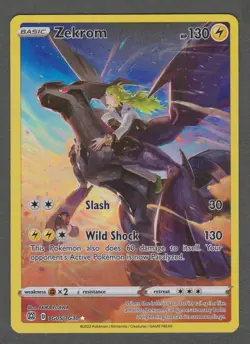 Zekrom TG05/TG30 Brilliant Stars Pokemon Card - Image 1
