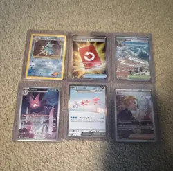 Misty's Seadra 9/132 & Eiscue ex Mixed Pokemon TCG + MTG 6-Card Foil Lot - Image 1