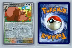 Greedent #132/159 Reverse Holo Journey Together Pokemon Card - NM - Image 1