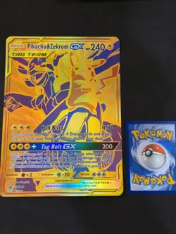 Pikachu & Zekrom GX SM248 Jumbo Cards Holo - Image 1