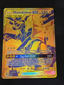 Pikachu & Zekrom GX SM248 Jumbo Cards Holo - Image 2