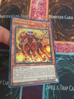 Yugioh Nemeses Flag RA03-EN024 Ultra Rare 1st Edition Near Mint - Image 2