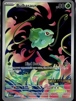 Bulbasaur - (Mega Evolution Stamped) Illustration Rare Miscellaneous Cards & Pro - Image 1