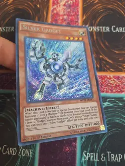 Yugioh Silver Gadget MVP1-EN017 Secret Rare 1st Edition Near Mint - Image 2