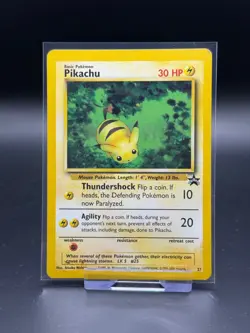Pikachu 27 WOTC Promo MP Pokemon Card TCG Vintage - Image 1