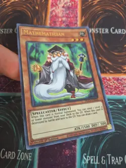 Yugioh Mathematician DLCS-EN025 Ultra Rare 1st Edition Near Mint - Image 2