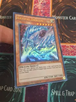Yugioh Krystal Dragon MVP1-ENSV2 Ultra Rare Limited Near Mint - Image 2
