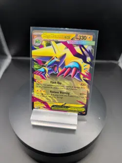 Mega Manectric EX Full Art Holo Pokemon Card – 330 HP – Flash Ray – NM - Image 1