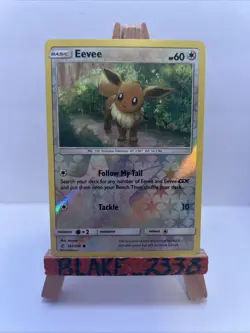 Eevee 167/236 Reverse Holo Sun & Moon SM Cosmic Eclipse Set Pokemon Card - NM a - Image 1