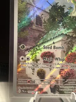 Pokemon TCG Floragato Paldea Evolved Holo Illustration Card 197/193 - Image 4