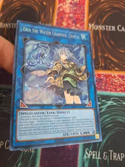 Yugioh Eria the Water Charmer, Gentle RA03-EN047 Secret Rare 1st Edition NM - Image 2