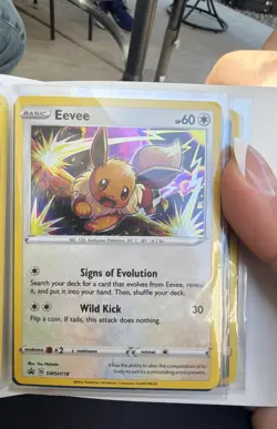 Eevee SWSH118 SWSH: Sword & Shield Promo Cards Holo - Image 1