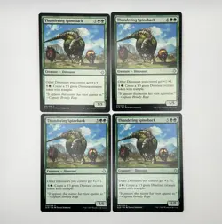 4x Thundering Spineback Playset - Ixalan - Magic MTG 210/279 Uncommon NM XLN - Image 1