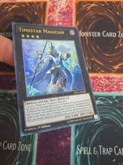 Yugioh Timestar Magician PEVO-EN009 Ultra Rare 1st Edition Near Mint - Image 2