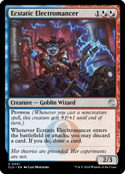 Ecstatic Electromancer #31 LP Ravnica: Clue Edition MTG - Image 1