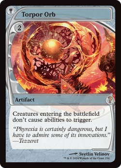 Torpor Orb (Future Sight) [Mystery Booster 2] Magic MTG - Image 1