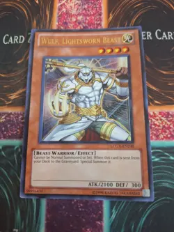 Yugioh Wulf, Lightsworn Beast LCGX-EN248 Ultra Rare Unlimited Near Mint - Image 1