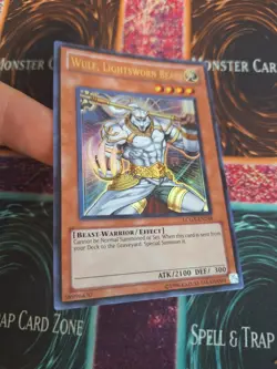 Yugioh Wulf, Lightsworn Beast LCGX-EN248 Ultra Rare Unlimited Near Mint - Image 2
