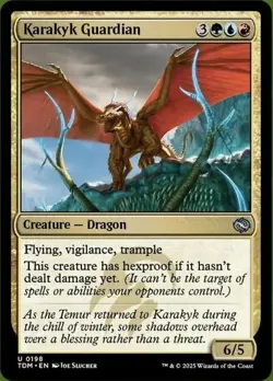 Karakyk Guardian - Tarkir: Dragonstorm #0198 MTG Magic The Gathering - Image 1