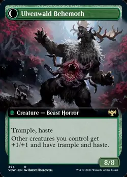 Ulvenwald Oddity // Ulvenwald Behemoth (Extended) [Innistrad: Crimson Vow] - Image 2