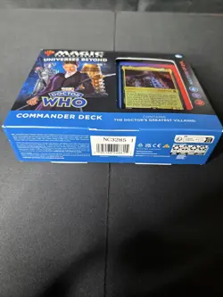 Magic The Gathering Universes Beyond: Doctor Who Masters Of Evil Commander Deck - Image 2