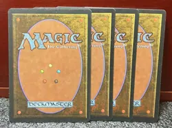Vintage 1994 MTG Revised Edition 3ED 4x {{{ Llanowar Elves }}} #211~L@@K - Image 2
