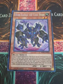 Yugioh Dark Garnex the Cubic Beast MVP1-ENS33 Secret Edition 1st Edition NM - Image 1