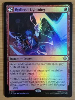X 1 Avatar Redirect Lightning Foil NM-M TLA 151 MTG Magic The Gathering - Image 2