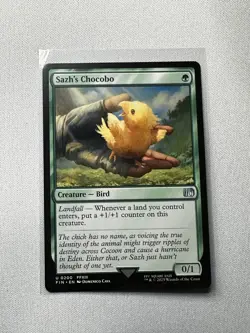 Magic: The Gathering Final Fantasy Sazh's Chocobo U 0200 FIN - Image 1