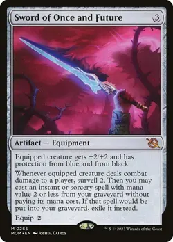 Sword of Once and Future [MOM] #265 NM MTG - Image 1