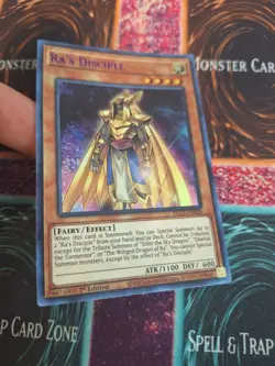 Yugioh Ra's Disciple DLCS-EN026 Purple Ultra Rare 1st Edition Near Mint - Image 2