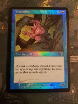 MTG - Vizzerdrix - 7th Edition (7E) - Foil - MP - Image 1