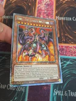 Yugioh Yubel - The Ultimate Nightmare RA03-EN191 Platinum Secret 1st Edition NM - Image 2