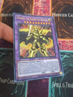 Yugioh Timaeus the Knight of Destiny DLCS-EN054 Ultra Rare 1st Edition Near Mint - Image 2