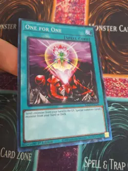 Yugioh One for One RA03-EN056 Prismatic Collector's Rare 1st Edition Near Mint - Image 2