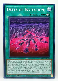 Yugioh! Delta Of Invitation Suda-En066 Common NM - Image 1