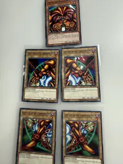 5-Cards Exodia the Forbidden One - YuGiOh Legendary Decks II LDK2-ENY04-ENY08 - Image 1