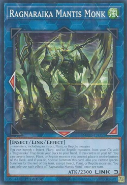 Yugioh - Ragnaraika Mantis Monk - MP25-EN355 - Common - NM/M - Image 1