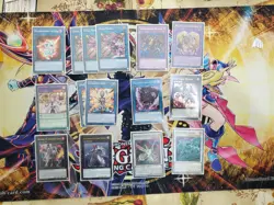 YuGiOh Nouvelles Deck; complete with Dragon Shield sleeves, a deck box + extras - Image 3