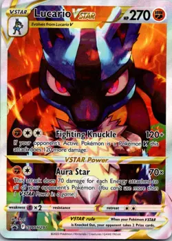 Lucario VSTAR Promo SWSH: Sword & Shield Promo Cards SWSH291 NM - Image 1