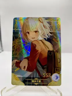 Goddess Story CCG Waifu Lycoris Recoil NS-5M09SSR-14 Foil Manga Anime Card - Image 1