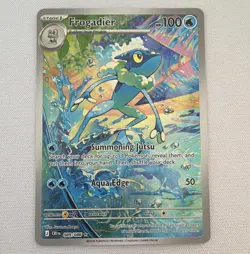 The Pokemon Company Frogadier 089/086 Chaos Rising IR Holo Eng 100HP - Image 1