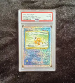 Pokemon Magikarp Legendary Collection 52/110 Reverse Holo 2002 PSA 4 - Image 1