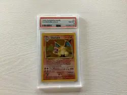 1999 POKEMON BASE SET UNLIMITED #4 CHARIZARD-HOLO PSA 8 Very Nice - Image 1