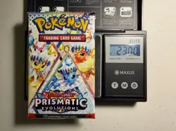 (VERY HEAVY) 🔥23.00g Prismatic Evolutions Pokemon Sealed Booster Pack Brand New - Image 1