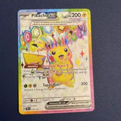 Pokemon Pikachu TCG Surging Sparks EX 219/191 - Image 1