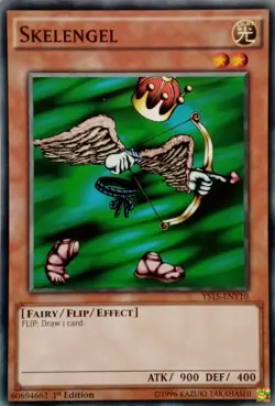 YS15-ENY10 SKELENGEL COMMON 1ST EDITION YuGiOh CARD - Image 1