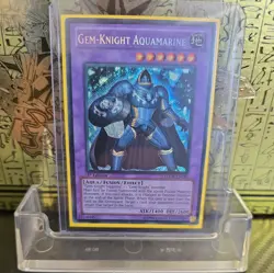 Gem-Knight Aquamarine HA05-EN020 Secret Rare Yu-Gi-Oh - Image 1