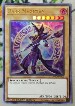 ( DARK MAGICIAN ) - Ultra Rare - DUPO-EN101 - Limited - NM - Yu-Gi-Oh Duel Power - Image 1