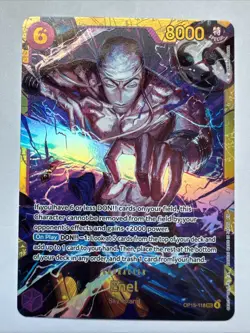 ENEL OP15-118 SEC ALTERNATE ART One Piece TCG Adventure on Kami’s Island NM - Image 1